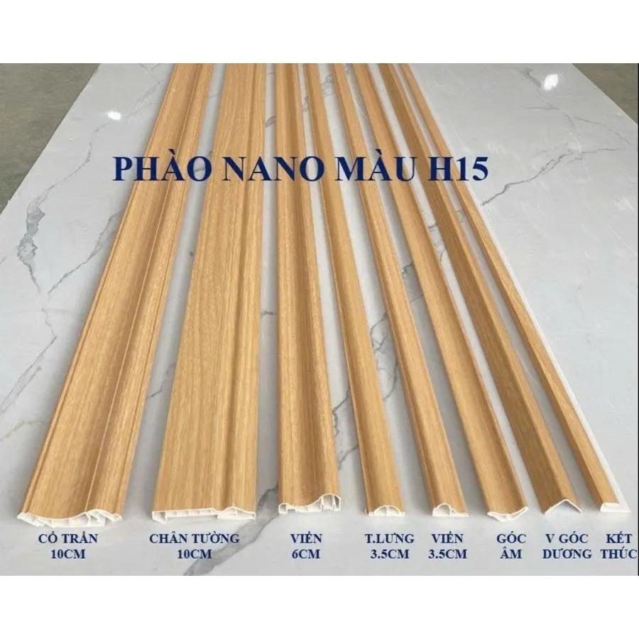 Phụ kiện tấm nhựa nano màu H15
