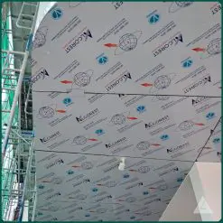 Tấm alu alcorest làm mái hiên tại tphcm