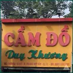 bảng hiệu mica đẹp cho tiệm cầm đồ tại tphcm