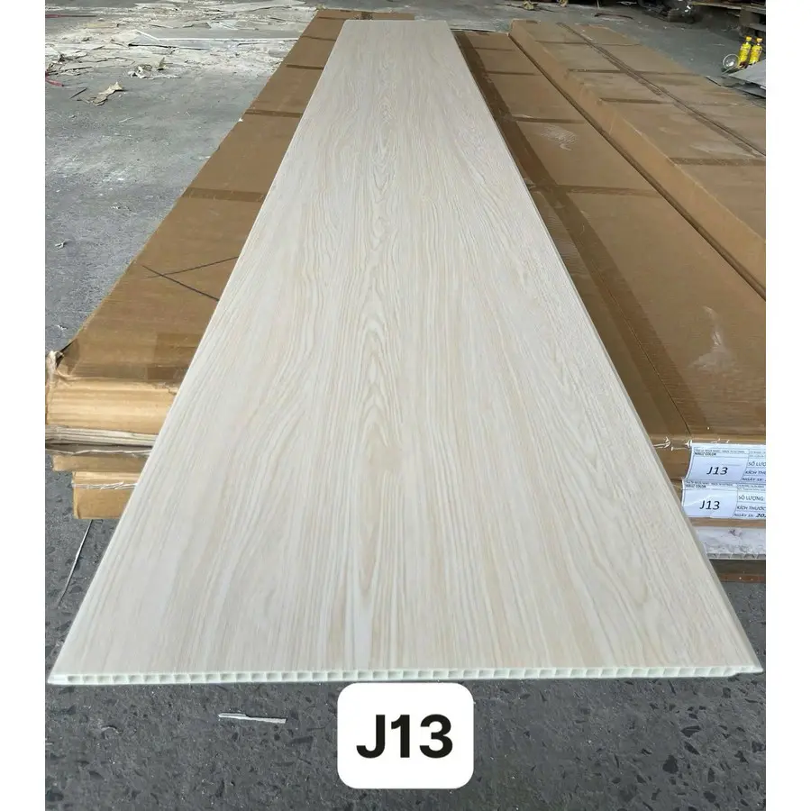 Mẫu tấm nhựa nano vân gỗ J13