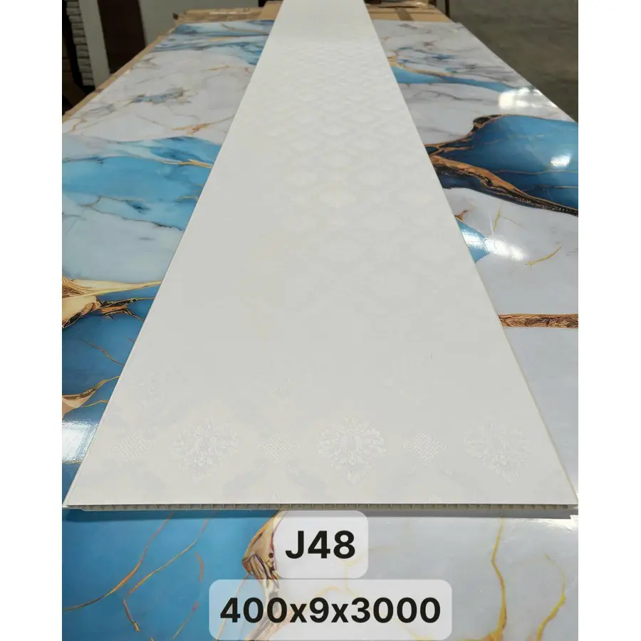 Mẫu tấm nhựa nano vân giấy dán tường J48