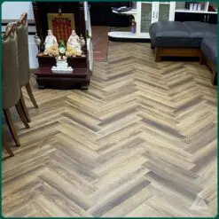 sàn nhựa hèm khóa giá rẻ lát sàn công trình dân dụng