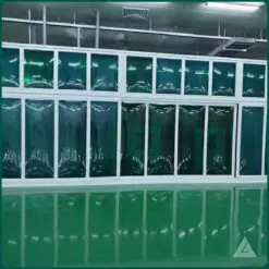 tấm poly lấy sáng làm vách ngăn