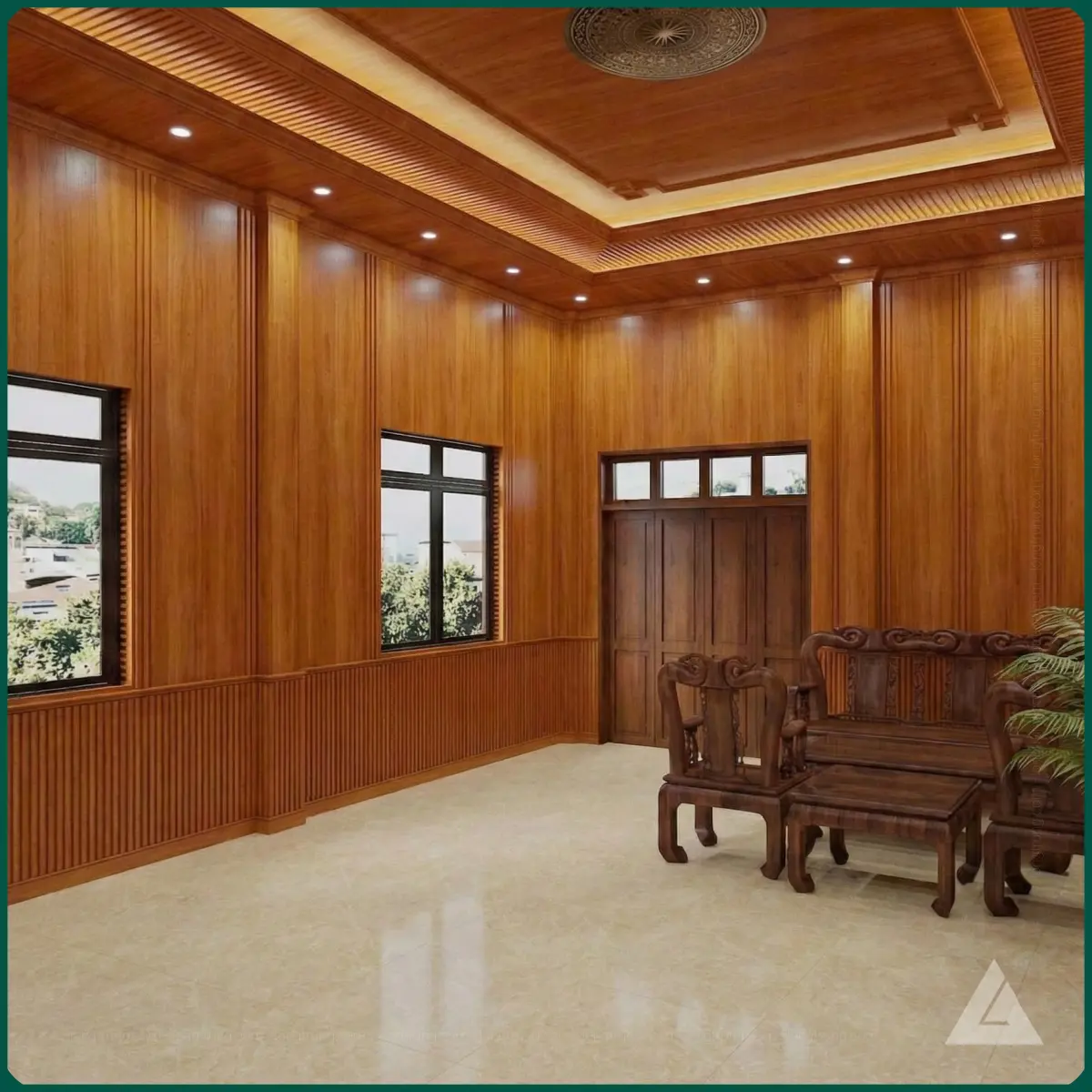 vách nhựa nano vân gỗ