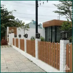 Lam sóng nhựa ngoài trời làm hàng rào