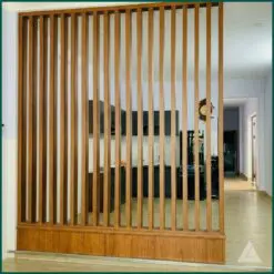 Vách lam sóng phòng khách